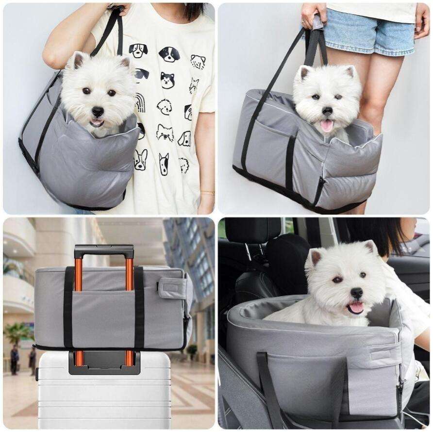 Car Pet Bag, Car Kennel, Pet Outing Shoulder Bag, Pet Carrier