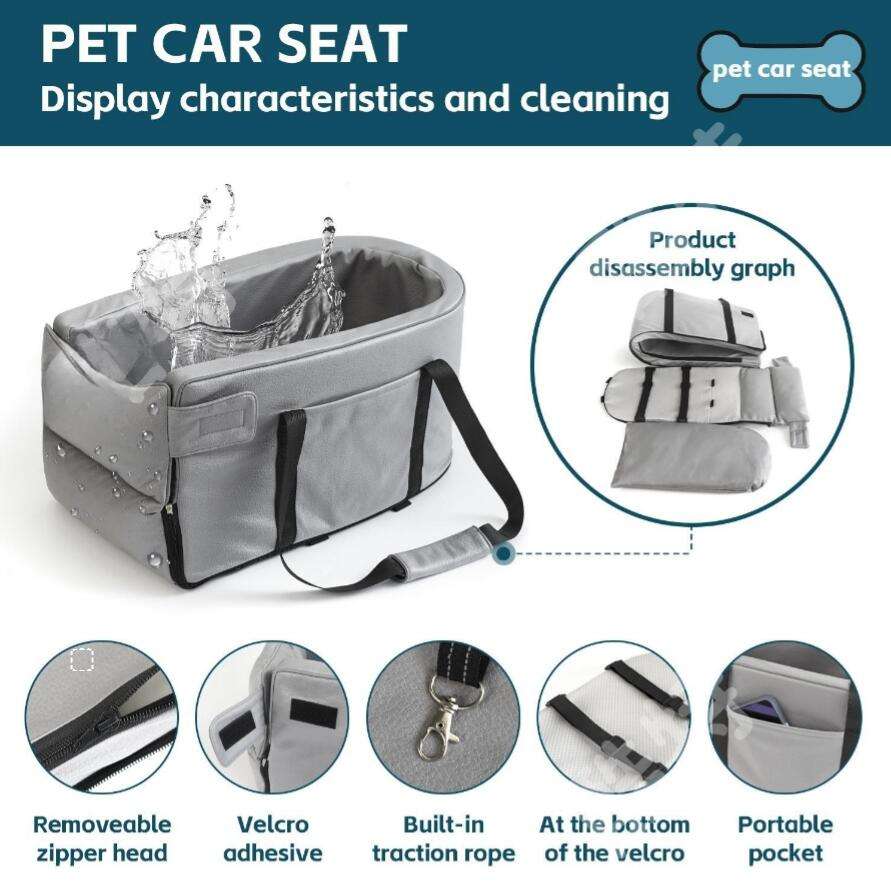 Car Pet Bag, Car Kennel, Pet Outing Shoulder Bag, Pet Carrier