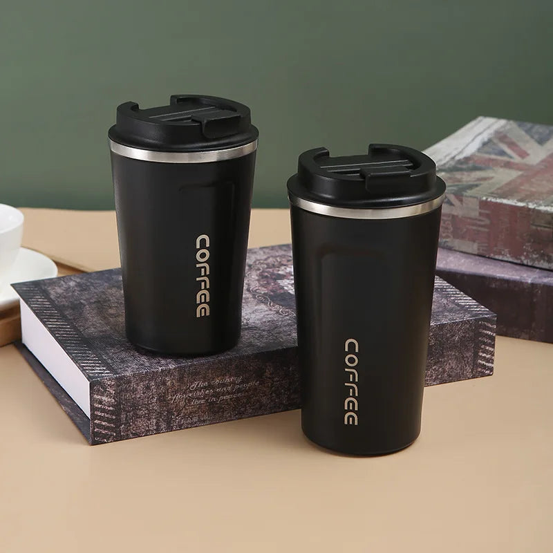 tainless Steel Coffee Cup Travel Thermal Mug Leak-Proof Thermos Bottle Tea Coffee Mug Vacuum Flask Insulated Cups