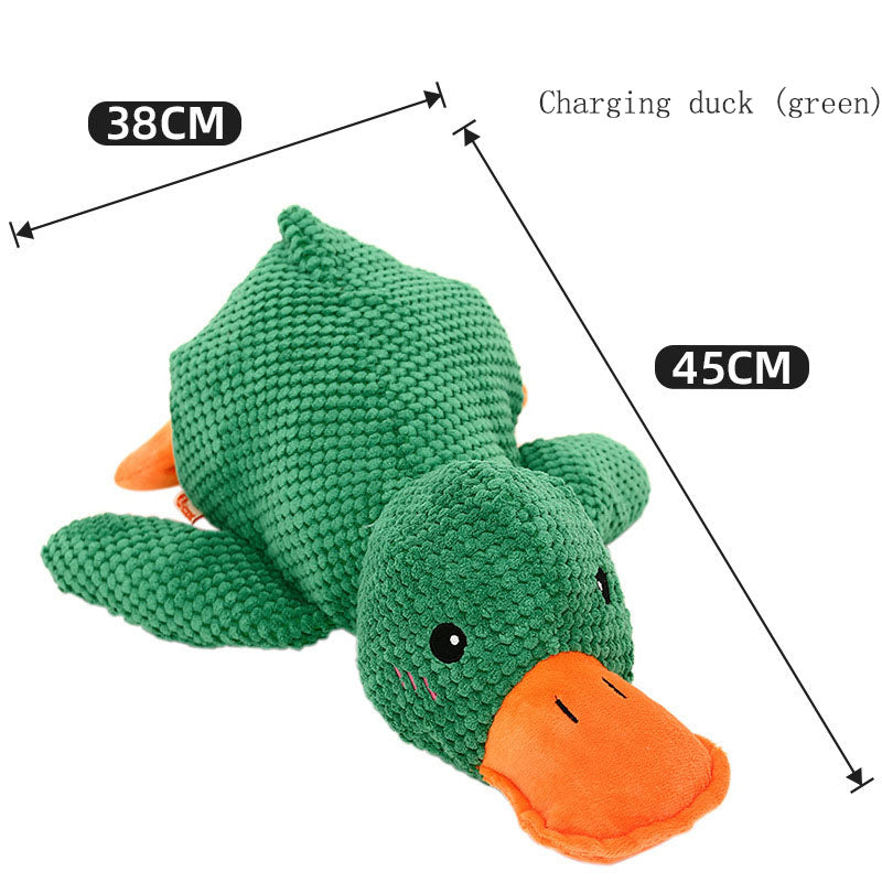 Plush dog toy that is resistant to chewing, molars, and sounds, a tool for relieving boredom when puppies are alone