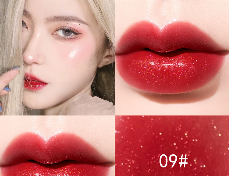 Dudu Lip Gloss Colorless Transparent Lip Gloss Bright Crystal Lip Gloss Glass Lip Fine Glitter Pearl With Shiny Jelly Color