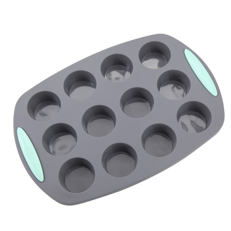 Silicone chiffon cake mold rectangular round high temperature resistant baking pan toast donut mold